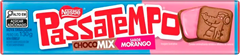 Biscoito Nestle Passatempo Chocolate Recheado Morango 130g