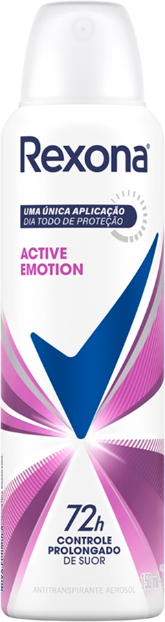 Desodorante Aerossol Rexona Feminino Active Emotion 150ml