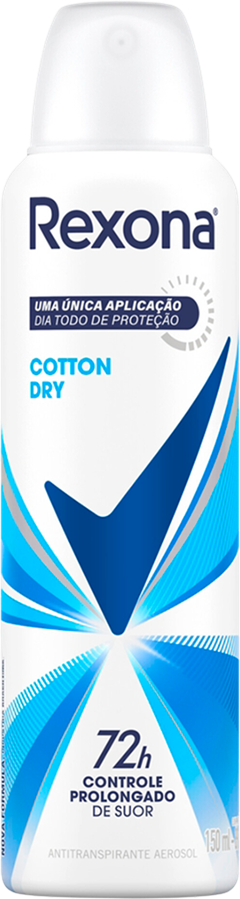 Desodorante Aerossol Rexona Feminino Cotton 150ml