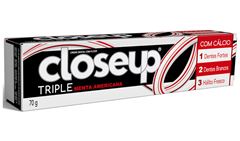 Creme Dental Close Up Triple Menta Americana 70g
