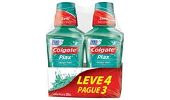 Enxaguante Bucal Plax Fresh Mint 250ml Lv4 Pg3