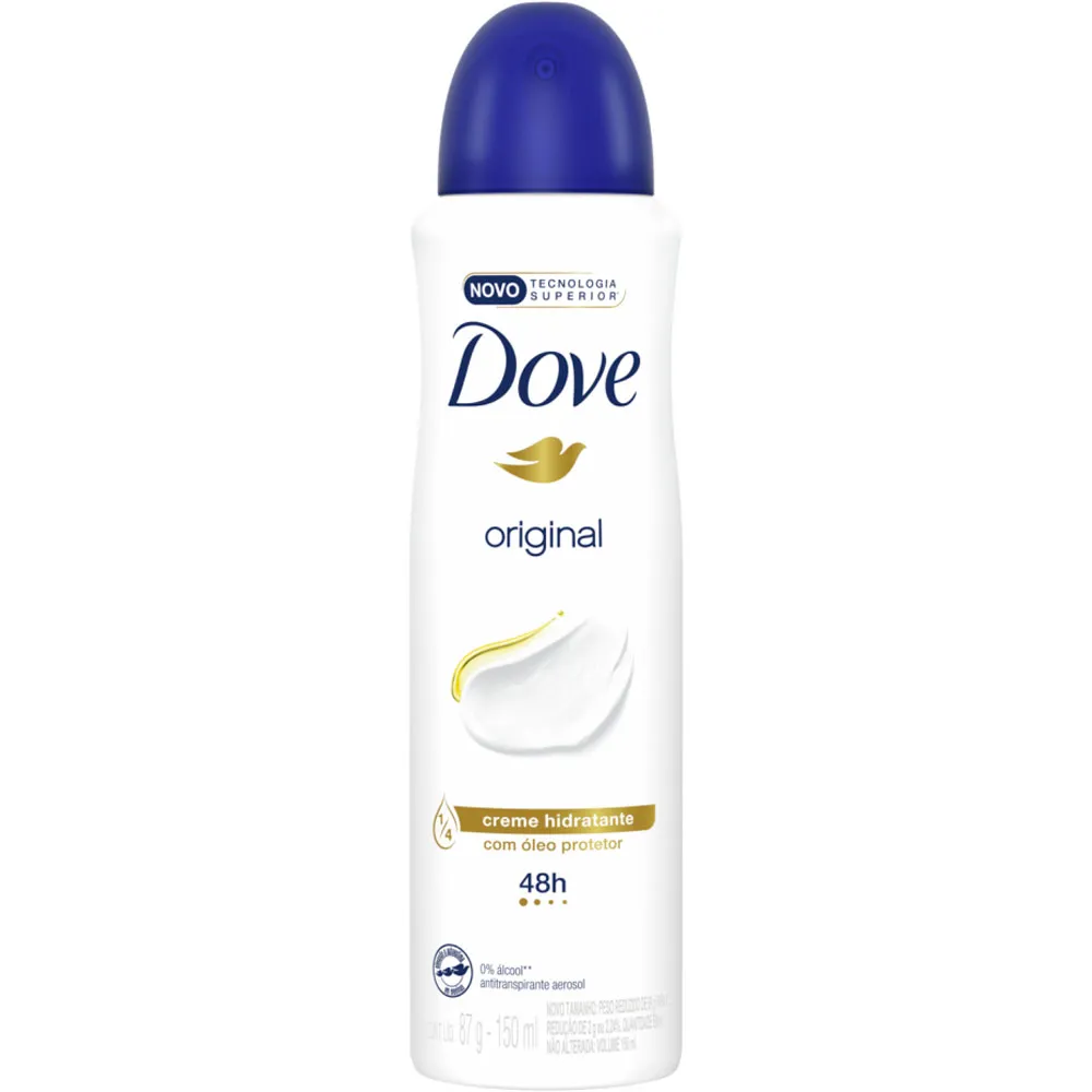 Desodorante Aerossol Dove Original 150ml