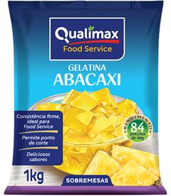 Gelatina Qualimax Abacaxi 1kg
