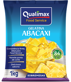 Gelatina Qualimax Abacaxi 1kg