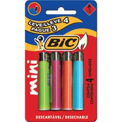 Isqueiro Bic Mini Lv4 Pg3