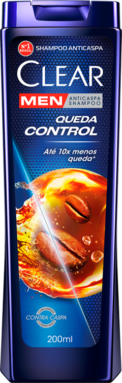 Shampoo Clear Queda Control Men 200ml
