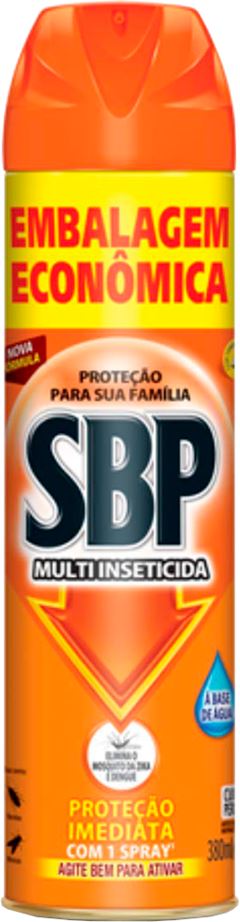 Inseticida Sbp Aerossol Multi Embalagem Economica 380ml