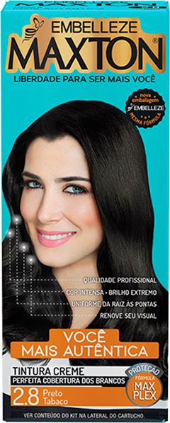 Tintura Maxton 2.8 Preto Tabaco