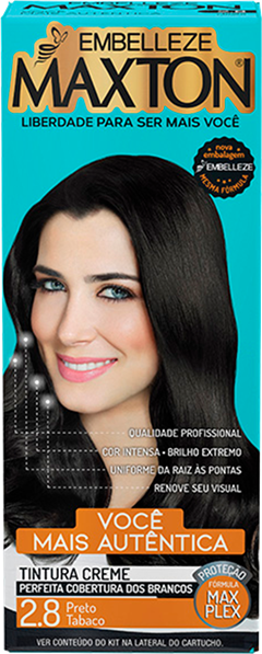 Tintura Maxton 2.8 Preto Tabaco