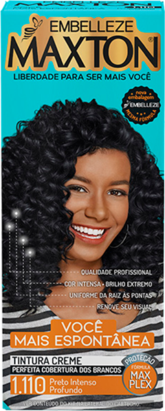 Tintura Maxton 1.110 Preto Intenso Profundo