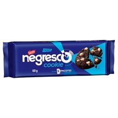 Biscoito Cookies Nestle Negresco Chocolate Com Baunilha 60g