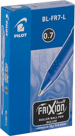 Caneta Apagavel Pilot Esferografica Frixion 0.7 Azul