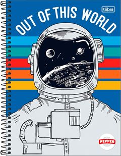 Caderno Tilibra Universitario Pepper Masc Cd 12m 192fls