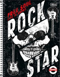 Caderno Tilibra Universitario Pepper Masc Cd 16m 256fls