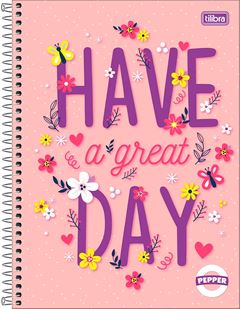 Caderno Tilibra Universitario Pepper Fem Cd 12m 192fls