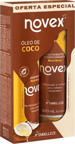 Kit Novex Oleo Coco Shampoo + Condicionador 300ml