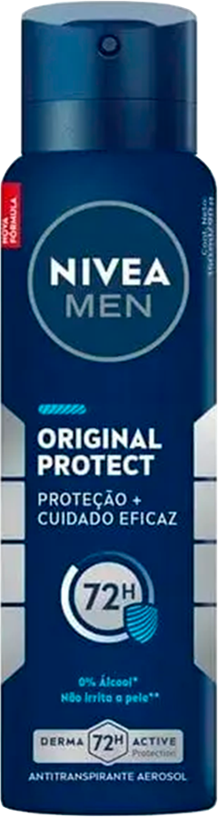 Desodorante Aerossol Nivea Men Original Protect 150ml