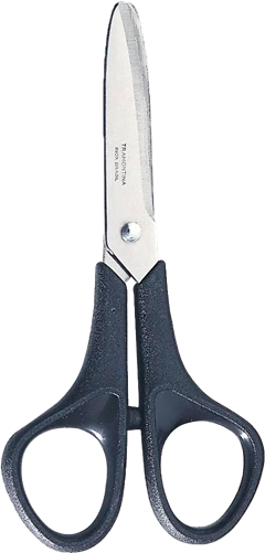 Tesoura Escolar Tramontina N5 Preta Sm