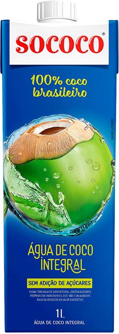 Agua De Coco Sococo Tp 1l