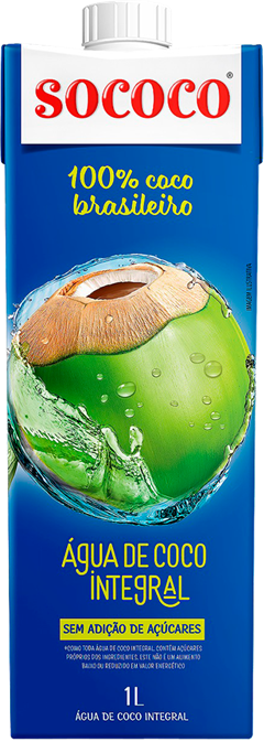 Agua De Coco Sococo Tp 1l