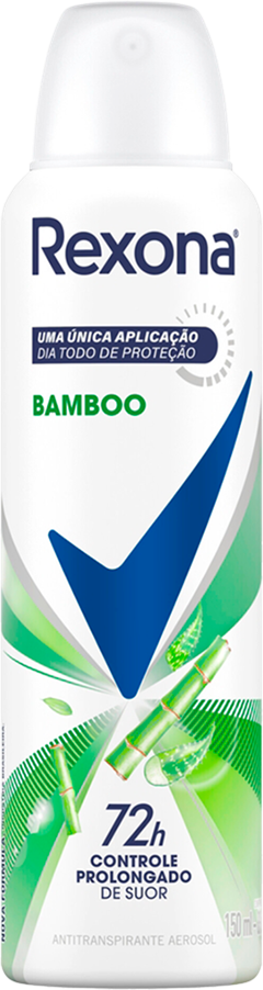 Desodorante Aerossol Rexona Feminino Bamboo Aloe Vera 150ml