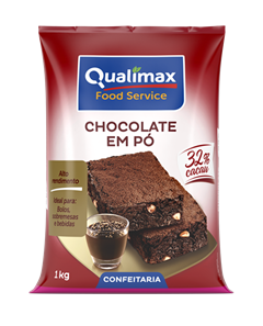 Chocolate Em Po Qualimax 32% 1kg