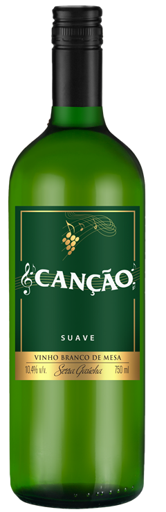 Vinho Nacional Cancao Branco Suave 750ml