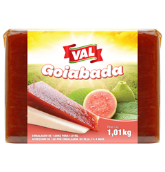 Doce De Goiabada Val Tablete 1,01kg