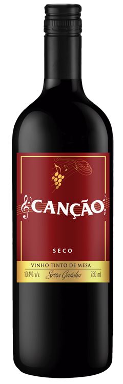 Vinho Nacional Cancao Tinto Seco 750ml