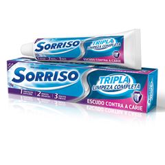 Creme Dental Sorriso Tripla Limpeza Completa 70g