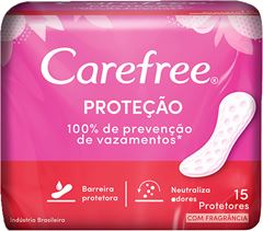 Protetor Diario Carefree Original Com Perfume 15un