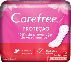 Protetor Diario Carefree Original Com Perfume 15un