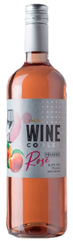 Vinho Nacional Cancao Cooler Pessego 750ml