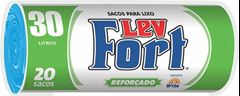 Saco De Lixo Levfort Azul Rolo 12x20x30l