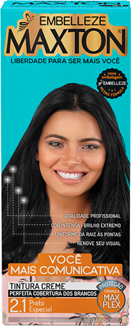 Tintura Maxton 2.1 Preto Especial