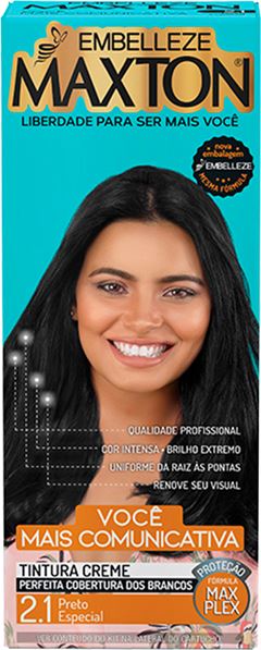 Tintura Maxton 2.1 Preto Especial