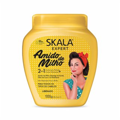 Creme De Tratamento Skala Amido De Milho Pote 1kg