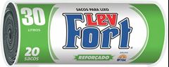 Saco De Lixo Levfort Preto Rolo 12x20x30l