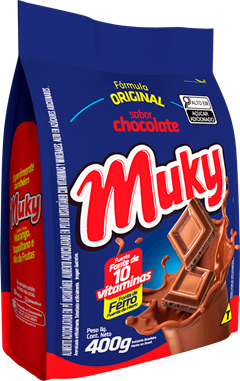 Achocolatado Muky Sachet 400g 24un 