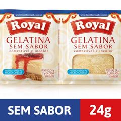 Gelatina Royal Sem Sabor Incolor 24g
