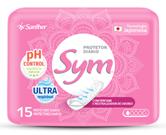 Protetor Diario Sym Com Perfume 15un