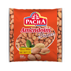 Amendoim Pacha Branco 500g