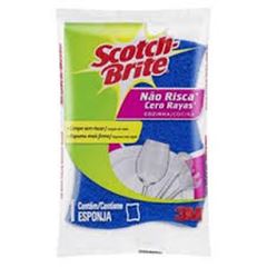 Esponja 3m Scotch Brite Nao Risca Azul