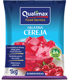 Gelatina Qualimax Cereja 1kg