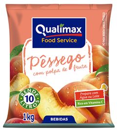 Refresco Qualimax Pessego 1kg