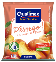 Refresco Qualimax Pessego 1kg