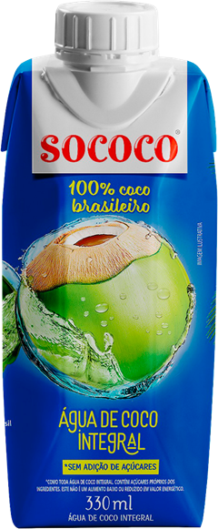 Agua De Coco Sococo Tp 330ml