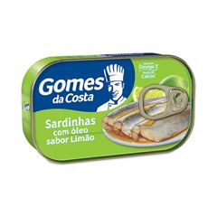 Sardinha Gomes Da Costa Limao 125g