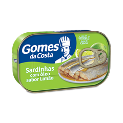 Sardinha Gomes Da Costa Limao 125g