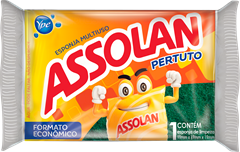 Esponja Assolan Pertuto Multiuso 60un